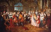 unknow artist Marriage of Louis of France, painting